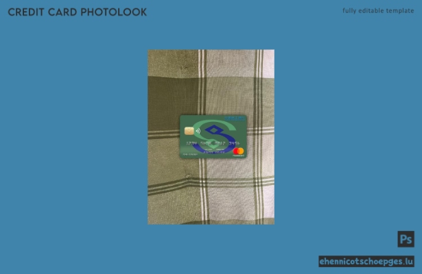 China Minsheng Bank Mastercard Photolook Beispielvorschau